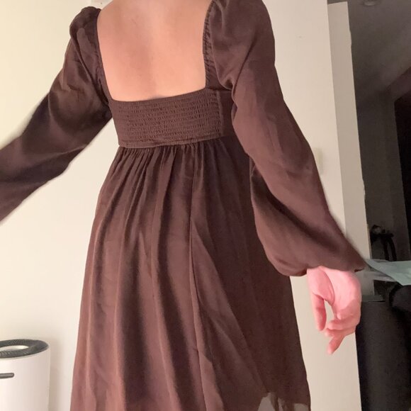 Abercrombie & Fitch Brown Dress (Size M // Lightly Used) - Picture 8 of 8